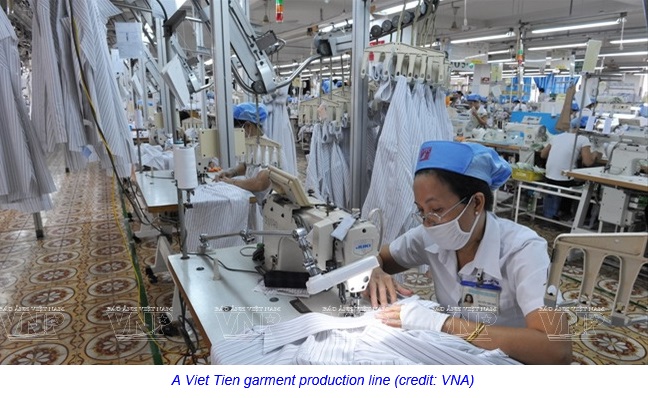 Vietnam Viet Tien garment 