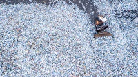 Plastic chemicals recycling carbon fibre