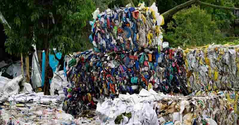 Up to 65% of collected plastic waste is incinerated