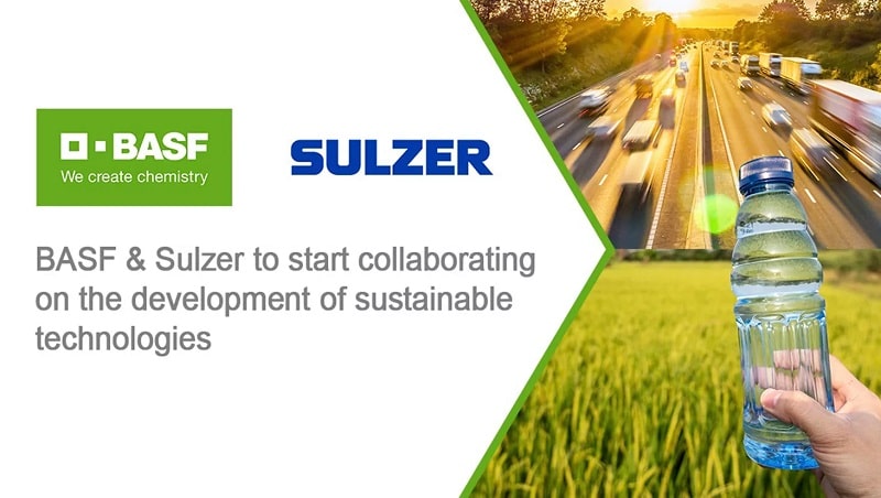 BASF and Sulzer Chemtech sign Memorandum of Understanding to collaborate in sustainable technologies