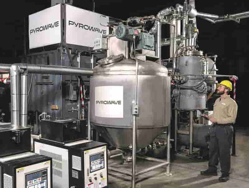 Pyrowave's Microwave Technology Converts Waste Plastic into Finished Products