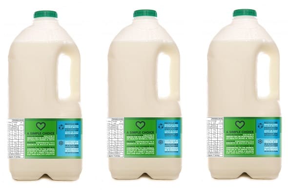 Co-op to ‘clear’ shelves of all coloured milk bottle tops to increase recyclability