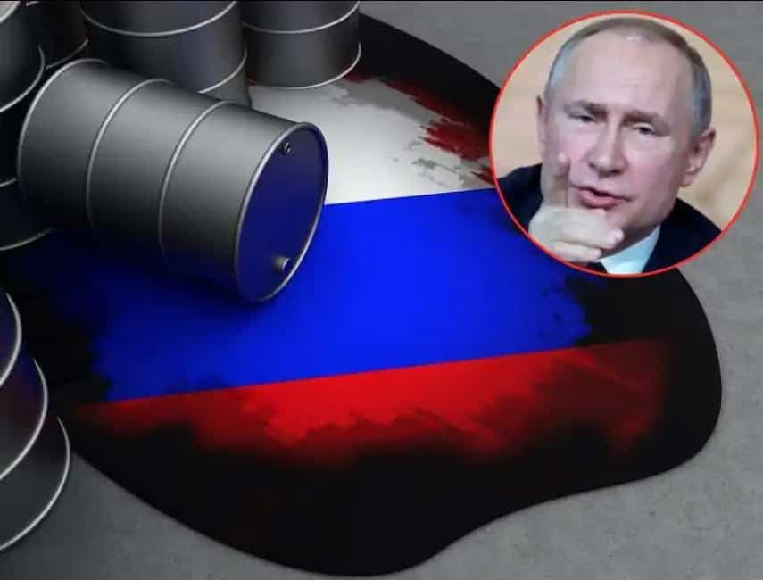 Cude oil cup Russia Putin