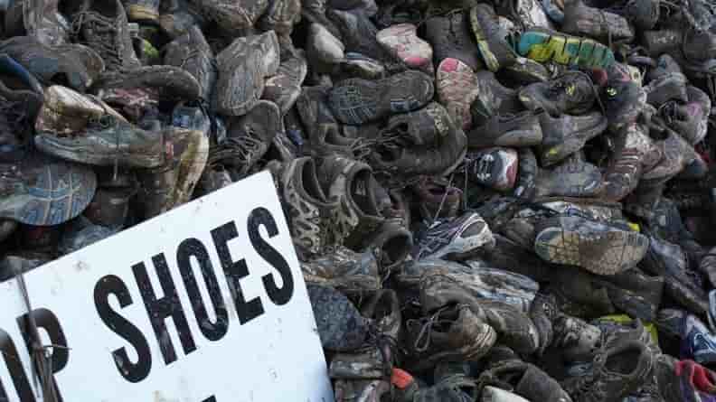 Shoe recycling programme