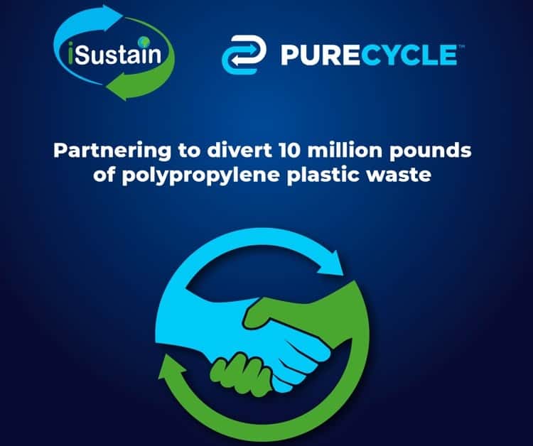 PureCycle and iSustain agree feedstock deal