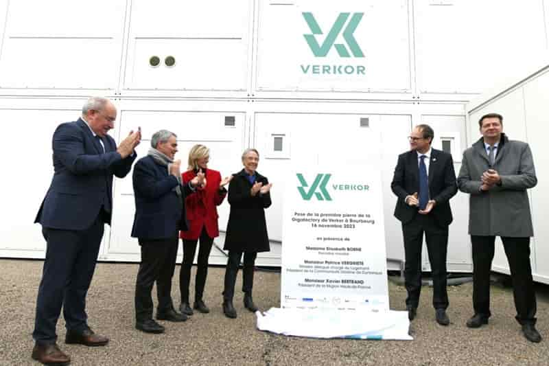 Verkor marks new milestone in future of sustainable mobility, laying the foundation stone of its Gigafactory