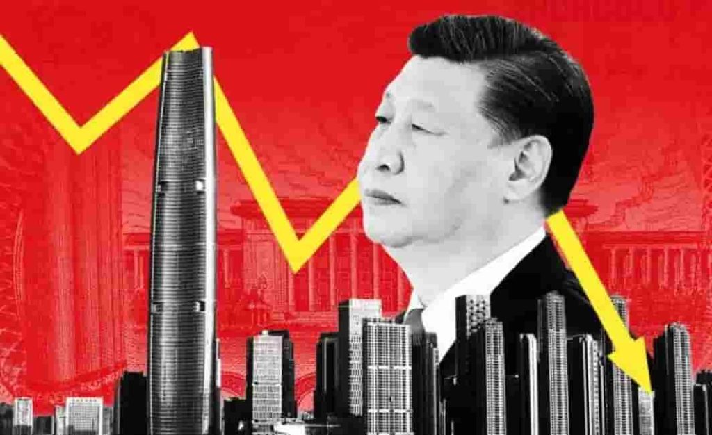 The Chinese brick is crumbling