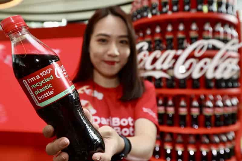 Coca-Cola introduces 100% recycled PET bottles for the first time in Malaysia