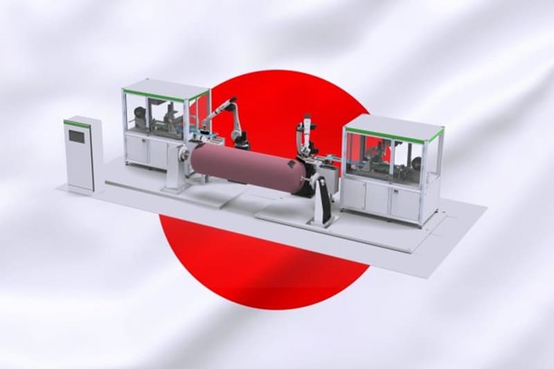 H2 Tank - First Cevotec system destined for Japan
