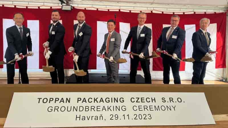 Toppan breaks ground on new plant in Czech Republic