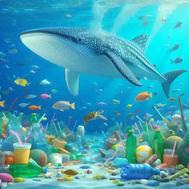 The global economy is facing $197bn (£153bn) of economic damage by 2030 and up to $434bn by 2050 if plastic waste continues to flow into oceans at its current rate