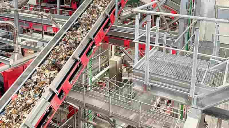 packaging sorting plant Spain