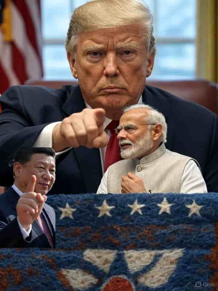 Trump Pushes China and India to Halt Cheap Russian Oil Imports