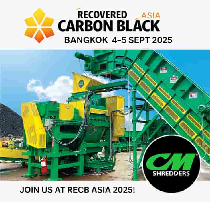 CM Shredders to Showcase Tire Recycling Technology at Recovered Carbon Black Asia 2025 in Bangkok CM Shredders to Showcase Tire Recycling Technology at Recovered Carbon Black Asia 2025 in Bangkok