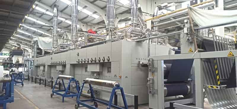 Continuous dyeing technology