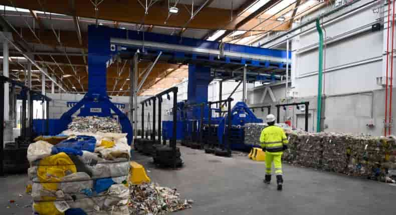 Nigeria plastic recycling plant