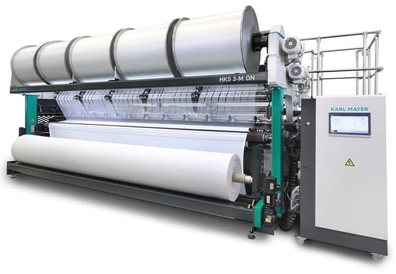 warp knitting cellulose fibers