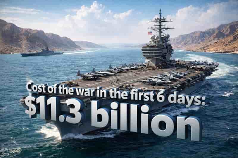 Iran war cost