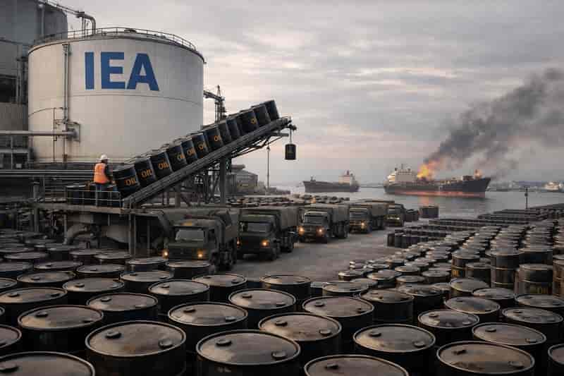 IEA strategic oil reserves release
