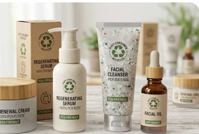 PCR beauty packaging