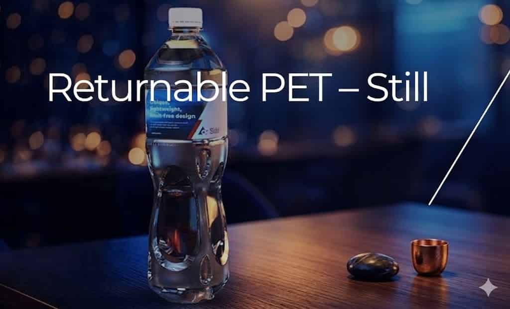 returnable PET bottle still water
