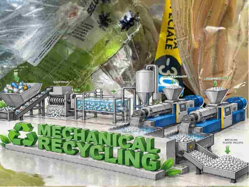 European mechanical recycling capacity